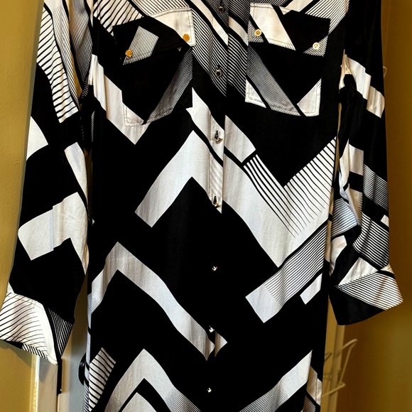 Ladies Silk Shirt Dress - Picture 1 of 3